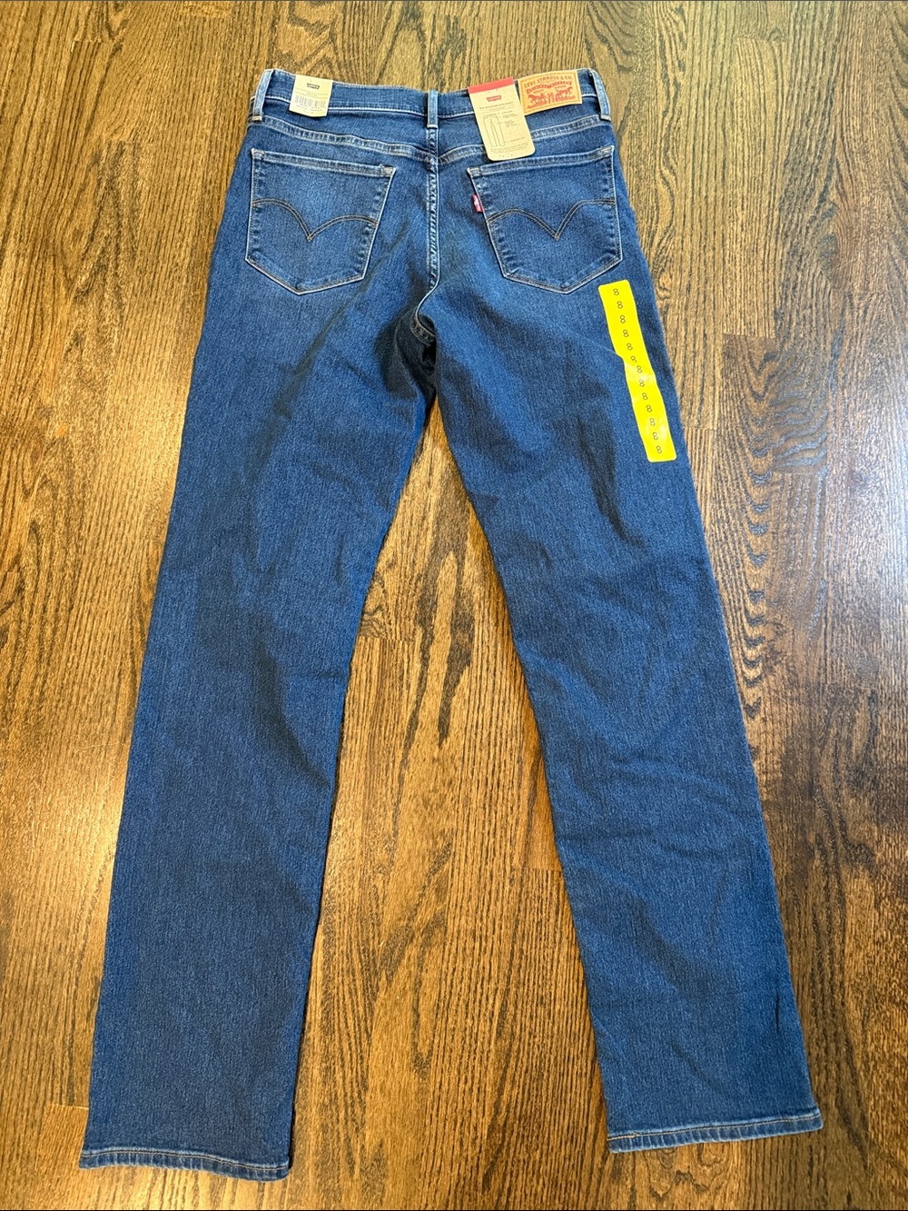 Levi's women’s 3149 x 32 Straight-Leg Jeans - Medium Blue Denim